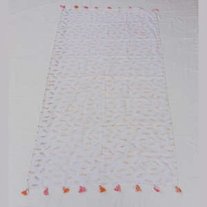 Écharpes pour femmes en coton 100% à motif Argyle de marques de luxe, dernières créations de designers, couleur personnalisée, texture douce et durable, été - Product Image 6