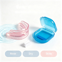 Protège-dents anti-ronflement EVA standard US/UE, classe I, taille adulte, double protection dentaire, pour un sommeil réparateur à domicile
