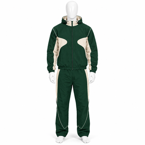 Elson Sports fabrica chándales cortavientos de nailon 100% ligeros, de color sólido, para hombre, con logotipo personalizado, en venta. - Product Image 2