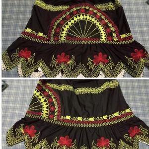 Faldas Bordadas Polinesias Vintage para Mujer, Personalizadas, de Alta Calidad, Ecológicas, 100% Algodón, Ropa de las Islas del Pacífico - Product Image 3