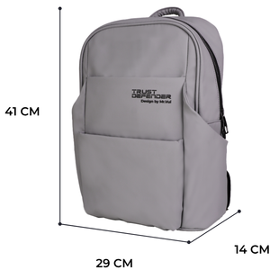 Premium Simili Leather 15 Inch Laptop <b>Backpack</b> 1037 Waterproof Business Men <b>Backpack</b> Custom Logo OEM/ODM Lightweight Bag - Product Image 2