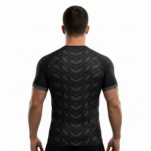 Rashguard de Manga Larga con Protección UPF 50, Sublimado con Logotipo Personalizado para MMA, BJJ y Surf, Fabricantes de Rashguards Personalizables - Product Image 2