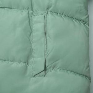 <b>Women's</b> High Collar Puffer Jacket Quilted <b>Winter</b> <b>Coat</b> with Soft <b>Padding</b> and Front Zip for Custom Bulk Supply - Product Image 5