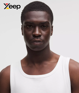 เสื้อกล้ามออกกำลังกายผู้ชาย XEEP รุ่น XC-GTT-43 คุณภาพสูง ระบายอากาศได้ดี แห้งเร็ว พิมพ์ลายแบบ Heat-Transfer ผ้าถัก 100% คอตตอน คอกลม ด้านหน้า - Product Image 3