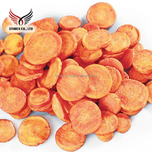 Rodajas de Zanahoria Crujientes Deshidratadas al Vacío, Bajas en Grasa, Nutritivas y Saludables, al Mejor Precio, Vegetales con 12 Meses de Duración - Product Image 3