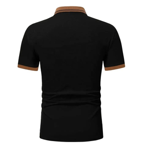 Camiseta de Golf de Manga Corta para Hombre, de Poliéster, Secado Rápido, Transpirable, Absorbe la Humedad, Alta Calidad, Personalizable, en Oferta - Product Image 2