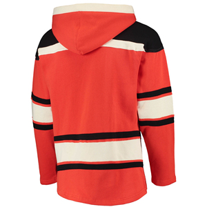 Sweat à capuche de hockey sur glace personnalisé en molleton d'hiver, imprimé par sublimation de haute qualité, en twill, grande taille, respirant, extensible dans les quatre sens - Product Image 3
