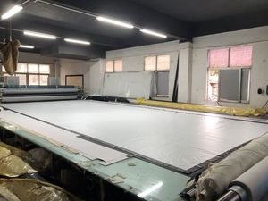 Écran de projection portable FUTURE 9M*4.8M, gain 1.0-1.1, compatible 4K/3D, tissu PVC blanc mat, bords noirs, trous de suspension - Product Image 5