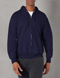 Sudadera con capucha y cremallera para hombre, mezcla de algodón, ligera, transpirable, ropa deportiva, conjunto de entrenamiento, ropa de gimnasio - Product Image 4