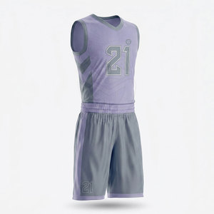 Basketball Uniform For Training Sessions Comfortable Fabric Perfect Basketball Uniform For Outdoor Sports And Daily Activities - Product Image 2