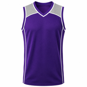 เสื้อบาสเก็ตบอลแบบสั่งทำน้ำหนักเบา ทนทาน ระบายอากาศได้ดี แห้งเร็ว ป้องกันรังสียูวี มีไซส์ใหญ่สำหรับผู้ใหญ่ - Product Image 4