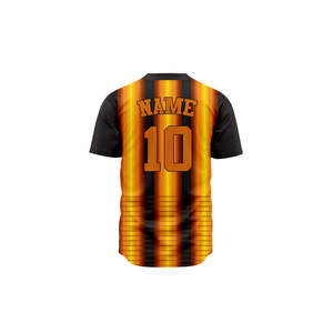 Uniformes de Béisbol para Hombre al por Mayor, 100% Poliéster, de Alta Calidad, Camisetas Deportivas con Logotipo y Nombre Bordados Personalizados - Product Image 4