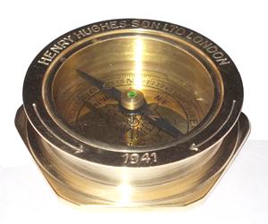 เข็มทิศทองเหลืองแบบพกพากันน้ำสำหรับการเดินป่าตั้งแคมป์กลางแจ้งผลิตสำหรับตกแต่งบ้านการนำทางแบบทิศทาง - Product Image 1