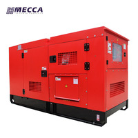Generador diésel con salida principal de 100kw, generador silencioso insonorizado de 125kVA, alimentado por motor Cummins DCEC 6BTAA5.9-G2