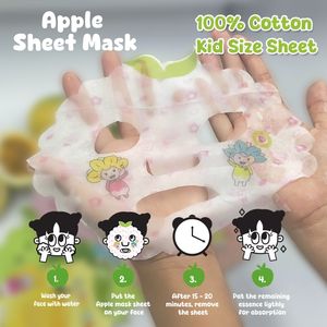 Petal For Kids Apple Sheet Soins quotidiens Cosmétiques coréens - Product Image 2