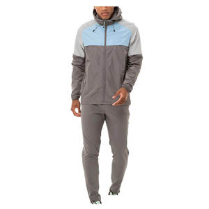 Nouveaux ensembles de survêtements d'hiver imprimés pour hommes avec logo personnalisé, coupe-vent et joggers en coton tricoté, fabrication pakistanaise, marque privée - Product Image 1