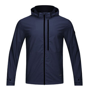 Veste softshell unisexe respirante de haute qualité, tissu en toile, coupe-vent, sports d'hiver en plein air, doublure en coton à capuche - Product Image 1