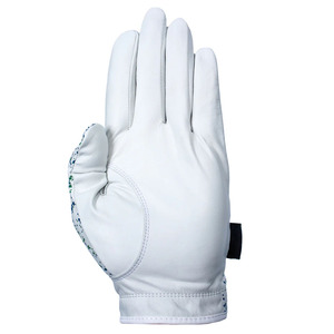 Gant de golf en cuir véritable orange pour droitier, respirant, perforé, antidérapant, avec sangle de poignet réglable, unisexe, sport - Product Image 2
