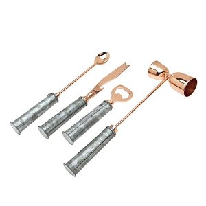 Kit de Barman Professionnel 10 Pièces en Acier Inoxydable, Meilleures Ventes, avec Shaker à Cocktails, Seau à Glace, Muddler, Jigger et Cuillère de Bar - Product Image 4