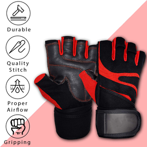 High Performance <b>Training</b> Palm Cover With Non Slip Texture Breathable Fabric Steady Hold Design Strength Building Fitness <b>Gloves</b> - Product Image 6