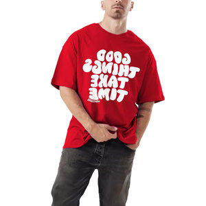 Camiseta de Manga Corta Extra Grande con Logotipo Personalizado, 250GSM 280GSM, Estilo Básico, Impresión de Logotipo Personalizada - Product Image 6