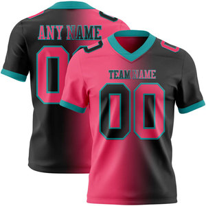 Camiseta de Fútbol Americano Sublimada Personalizada para Hombre, Manga Corta, Cuello en V, Absorbe la Humedad, Nombre del Equipo 00, Uniforme Gris, Rojo y Blanco - Product Image 4