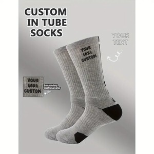 Top Selling Best Quality Customized Sports <b>Socks</b> Custom Logo Breathable Quick Dry Cotton/<b>Wool</b> Yoga <b>Socks</b>-Eco-Friendly Sportswear - Product Image 3