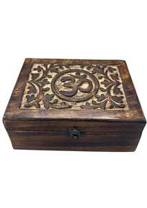Handmade Curio Craft <b>Wooden</b> Box Engraved Rectangle Inlay Flower Design Tabletop Decoration Craft Wedding <b>Gift</b> - Product Image 5