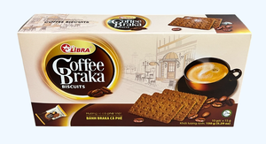 HALAL ISO BRAKA café vietnamita crujiente galletas 150G sabor dulce bolsita caja embalaje FMCG producto Vietnam buen precio - Product Image 4
