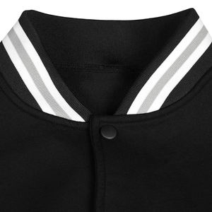 Nouvelle veste varsity en toile tendance pour hommes, style streetwear, séchage rapide, réversible, coupe-vent, respirante, hiver, extérieur, personnalisable - Product Image 4
