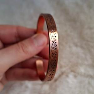 Hot Selling Pure <b>Copper</b> Bracelet <b>Copper</b> Magnetic Arthritis Health Bracelet Jewelry Wholesale Solid Pure <b>Copper</b> Magnetic Therapy - Product Image 3