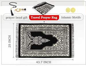 Custom Made Jaenamaz Manufacturer Worship Non slip Digital Print Prayer <b>Mat</b> Islamic Muslim Prayer Luxury Wholesale <b>Mats</b> Travels - Product Image 5