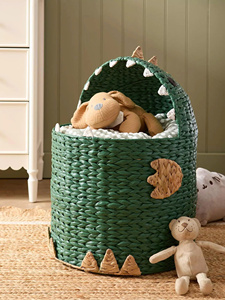 Nouvelle tendance : panier de rangement en jacinthe d'eau, fabriqué au Vietnam, prix de gros, pour enfants. - Product Image 1