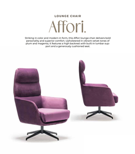 Modern Velvet Manual High <b>Back</b> Swivel Lounge <b>Chair</b> with Cushioned Seat for Home Office Hotel - Product Image 1
