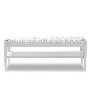 ที่นั่งริมทะเลโบโฮม้านั่งทอสำเนียงสำหรับทางเข้าหรือห้องนั่งเล่น - Product Image 1