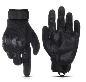Guantes de Cuero Negros de Invierno para Pantalla Táctil, Talla Grande, Personalizados, de Pakistán, Antideslizantes, para Motociclismo - Product Image 1