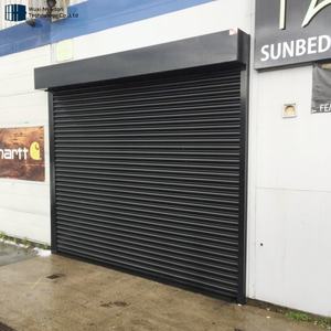 <span class=keywords><strong>Volet</strong></span> <span class=keywords><strong>roulant</strong></span> automatique de garage en acier et aluminium, télécommandé, haute sécurité 8x8 - Product Image 1