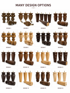 Solid Wood Support <b>Legs</b> <b>for</b> Furniture Durable Table and <b>Sofa</b> Base <b>Legs</b>, Modern Natural Wood Design Solid Wood Support <b>Legs</b> - Product Image 3
