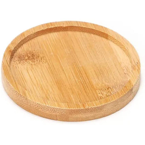 Juego de posavasos con acabado de madera natural más demandado para té, café o bebidas frías, disponible en blossom craft india - Product Image 3