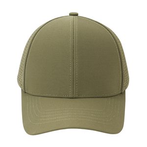 Gorra de Béisbol Verde Oliva de 6 Paneles, Malla Transpirable, Ajuste Ajustable, Unisex, Estilo Casual para Exteriores, Primavera/Verano - Product Image 3