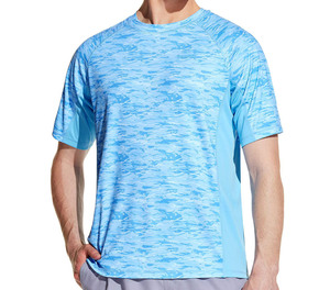 Rashguard de protection solaire de qualité supérieure pour hommes – Chemises Rashguard pour hommes à prix abordables en vente en ligne - Product Image 1