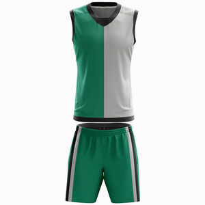 Conjunto de uniforme de baloncesto personalizado OEM, camiseta y pantalones cortos de poliéster de secado rápido y tela transpirable para el rendimiento de equipos profesionales - Product Image 1