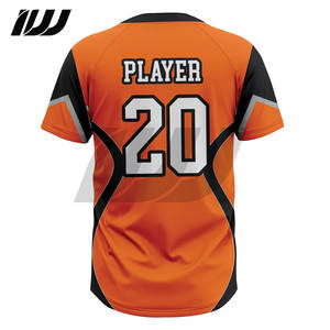 ชุดยูนิฟอร์มเบสบอลซอฟต์บอลสำหรับผู้ใหญ่ พิมพ์ลายดิจิทัลคุณภาพเยี่ยม ผลิตตามสั่ง ผ้าโพลีเอสเตอร์ 100% ระบายอากาศได้ดี มีไซส์พลัสสำหรับทีม ชุดกางเกงขาสั้น - Product Image 4