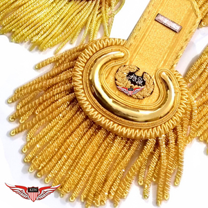 KEW - Epaulette de Hombro Bordado en Oro, Estilo Vintage, Ecológico y Lujoso, Personalizable - Product Image 4
