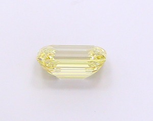 Diamante Sintético CVD de 1.32 Quilates, Corte Esmeralda, Color Amarillo Claro Fantasía, VS1, Pulido EX, Precio de Fábrica, Diamante de Laboratorio Suelto para Anillos Personalizados - Product Image 2