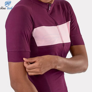 Jersey de Ciclismo Premium para Mujer, Manga Corta, Diseño Floral Personalizado, Ropa de Ciclismo Transpirable de Secado Rápido, OEM - Product Image 5