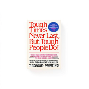 Los tiempos difíciles nunca son eternos, pero las personas fuertes sí lo son! Libro de bolsillo personalizado con tapa blanda de Robert Schuller - Product Image 2