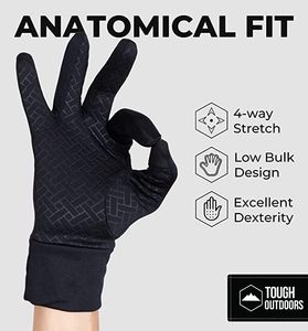 Wholesale Running <b>Gloves</b> Lightweight Breathable Anti-Slip <b>Touchscreen</b> Sports <b>Gloves</b> OEM Supplier - Product Image 3
