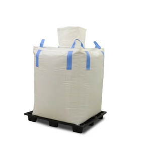 Bolsa Jumbo de Calidad de Exportación con Boquilla Superior y Fondo Cerrado, 1 Tonelada, para Almacenamiento de Productos Químicos, Agricultura, Construcción y Edificación, FIBC Circular - Product Image 1
