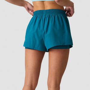 <b>Women</b> Plus Size Side Pockets Design <b>Shorts</b> Plus Size Summer Wear Breathable <b>Sweat</b> Wicking Yoga Athletic Activewear <b>Shorts</b> - Product Image 2